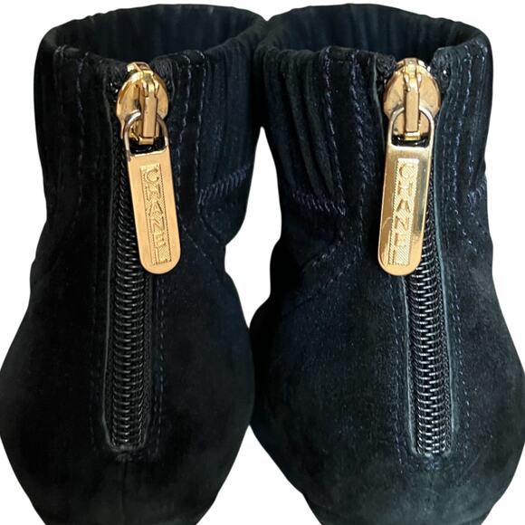 Chanel Blue Suede Ankle Boots, US7/IT 37 - Picture 13 of 16